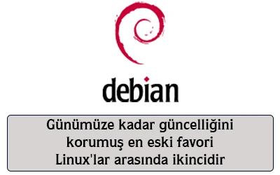 Günümüze kadar güncelliğini korumuş en eski favori linuxlerden ikincisidir