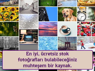 En iyi ücretsiz stok fotoğrafları bulabileceğiniz muhteşem bir kaynak.