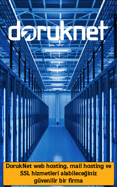 DorukNet web hosting, mail hosting ve SSL hizmetleri alabileceğiniz güvenilir bir firma