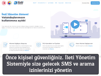 Önce kişisel güvenliğiniz ileti yönetim sistemiyle size gelecek sms ve arama izinlerinizi yönetin